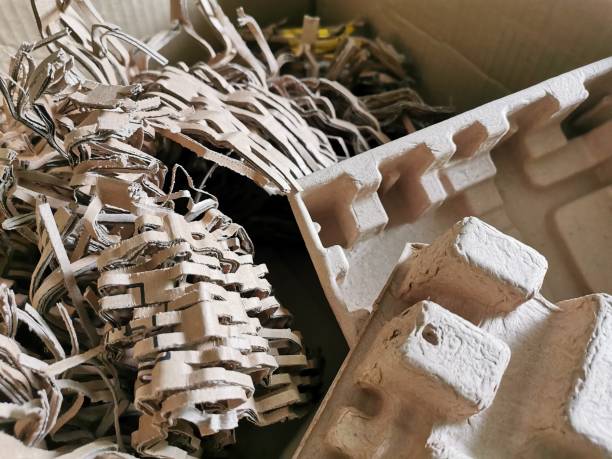 Papier de calage déchiqueté